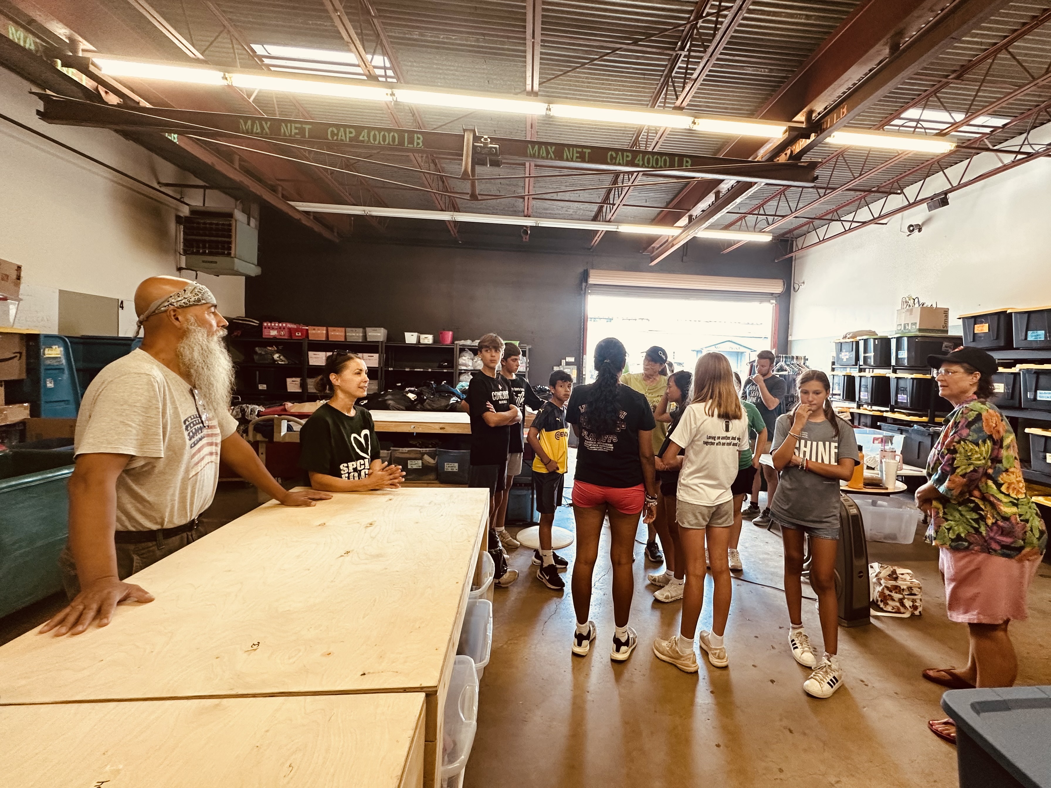 Youth and clothing outreach